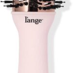 L'ANGE HAIR Le Volume 2-in-1 Titanium Blow Dryer Brush | Frizz Control Blowout Hair Dryer Brush For Drying And Straightening | Volumizing Hot Air Styler For All Hairstyles | Oval Barrel | Blush - 60mm