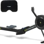 Concept2 RowErg Indoor Rowing Machine - PM5 Monitor, Device Holder, Adjustable Air Resistance, Easy Storage with FitXion Seat Cushion