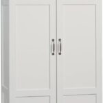 Sauder Select Storage Cabinet/ Pantry cabinets, White finish