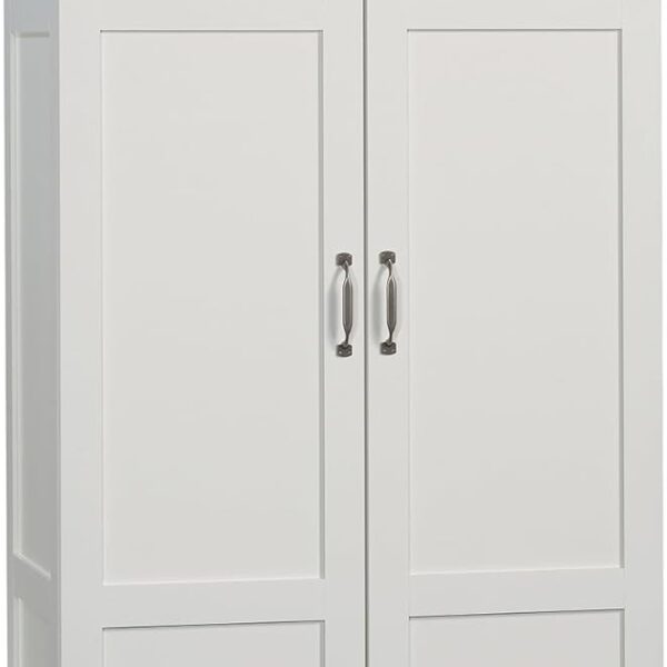 Sauder Select Storage Cabinet/ Pantry cabinets, White finish