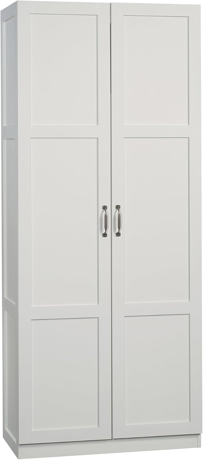 Sauder Select Storage Cabinet/ Pantry cabinets, White finish Sauder Select Storage Cabinet/ Pantry cabinets, White finish