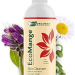 EcoMange Mange Relief for Dogs & Cats  8 Oz. Cat & Dog Itch Relief, Sarcoptic & Demodectic Mite Spray  Herbal Extract & Essential Oil Itch Relief for Dogs  Natural Cat & Dog Sprays by Vet Organics