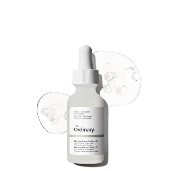 The Ordinary Niacinamide 10% + Zinc 1%, Smoothing Serum for Blemish-Prone Skin