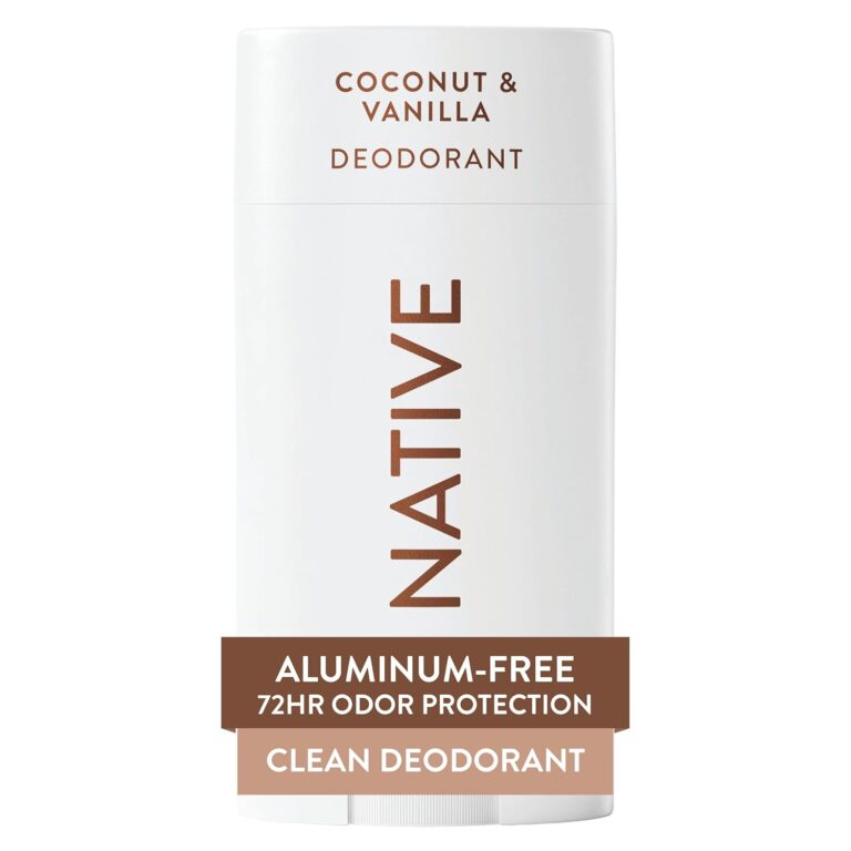 Native Deodorant Contains Naturally Derived Ingredients, 72 Hour Odor Control, Deodorant for Women and Men, Aluminum Free, Coconut & Vanilla 2.65oz