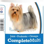 Healthy Breeds Yorkshire Terrier All in One Multivitamin Soft Chew 120 Count