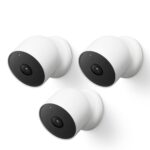 Google Nest Cam Outdoor or Indoor/Battery - 2nd Generation (3 Pack)