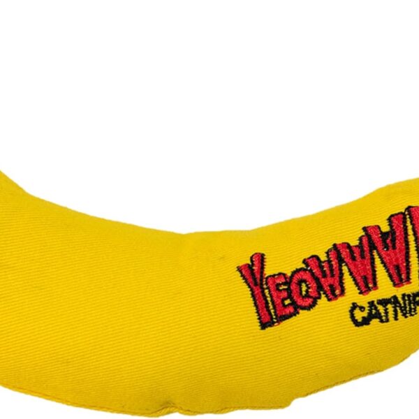 Yeowww! Catnip Toy, Yellow Banana