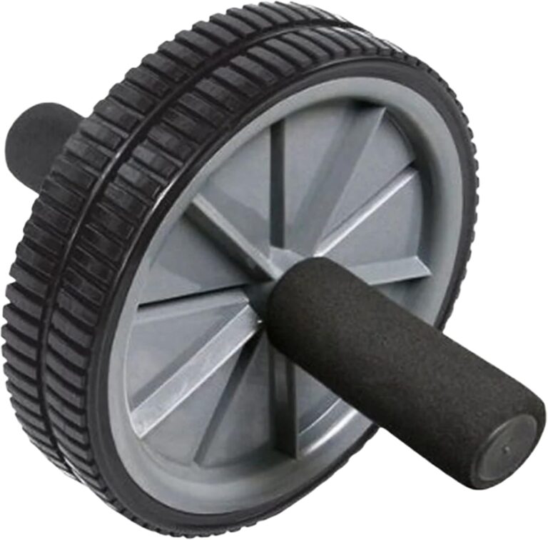 Daiwa Felicity Core Fitness Dual Ab Wheel  Dual-Wheel Ab Roller for Core Strength & Full-Body Workout  Strengthens Abs, Obliques, Back, Hips & Glutes  Portable Core Trainer for All Fitness Levels