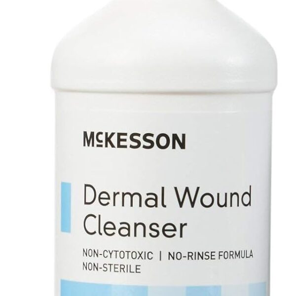 McKesson Dermal Wound Care Cleanser Spray, 16 oz [1 Count] First Aid Wash Solution for Minor Injuries, Cuts, Burns, Scrapes, Sores