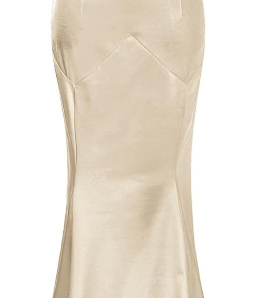 MUXXN Women's 30s Brief Elegant Mermaid Sleeveless Gowns Formal Evening Dress