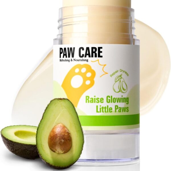 Dog Paw Balm Stick for Dogs & Cats, All-Natural Pets Paw Wax for Moisturizing and Healing Dry Cracked Snout and Pads, Lick Safe Winter Protection-40g