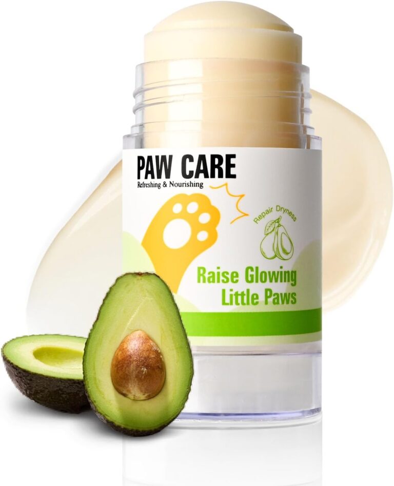 Dog Paw Balm Stick for Dogs & Cats, All-Natural Pets Paw Wax for Moisturizing and Healing Dry Cracked Snout and Pads, Lick Safe Winter Protection-40g