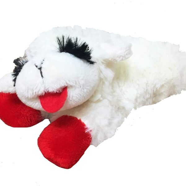 Multipet Lamb Chop | Lamb Chop Dog Toy | Small Dog Toy Lamb Chop Squeaker Toy | Officially Licensed