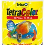 Tetra 77160 TetraColor Tropical Flakes, 1-Ounce, 185 ml