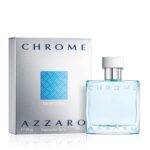 Azzaro Chrome Eau de Toilette - Fresh Aquatic Mens Cologne - Citrus, Woody, Musky Fragrance -Fresh Notes of Bergamot - Everyday Wear - Classic Summer Beach Scent - Luxury Perfumes for Men