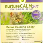 NurtureCALM 24/7 Feline Calming Pheromone Collar (Upto 15" Neck) | Limited Edition