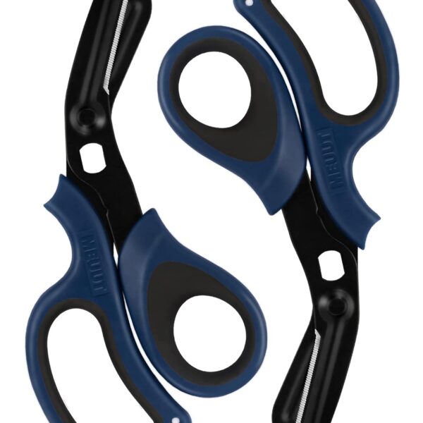 MEUUT 2 Pack Trauma Shears Panted Bandage Scissors for Left and Right Hand - Medical Supplies with 8 inch Heavy Duty Medical Scissors for EMT Workers Nurses