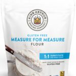 King Arthur Measure for Measure Gluten-Free Flour: All-Purpose 1:1 Substitute for Wheat Flour, Non-GMO, Kosher Certified, 3 lbs Bag for Baking Cookies, Cakes, Muffins