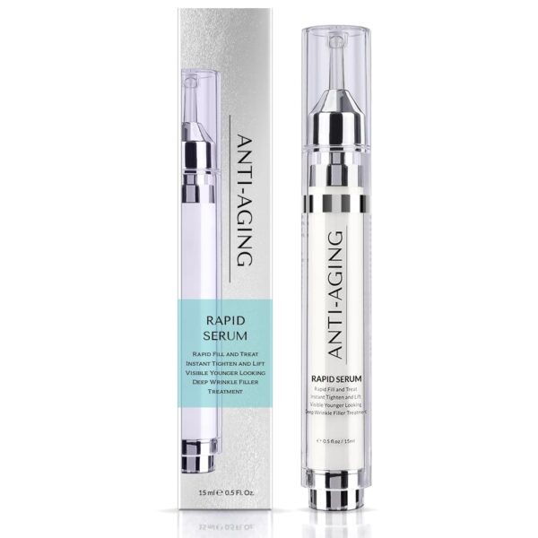 Anti-Aging Serum, Firming Wrinkle Cream for Face, Instant Face Lift & Skin Tightening Cream, Rapid Wrinkle Remover for Cheek and Neck