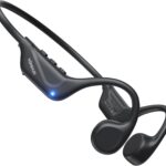 Bone Conduction Headphones,Open Ear Headphones,Wireless Headphones with Mic,Bluetooth 5.4,10H Playtime & IPX5 Waterproof,Sports Headphone for Running & Outdoor