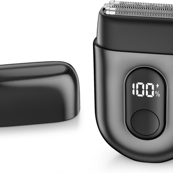 Men's Compact Foil Shaver: IPX7 Waterproof Design with USB-C Fast Charging