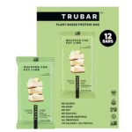 TRUBAR Vegan Protein Bar, Whipped for Key Lime, Gluten Free, Plant Based, High Fiber, Dairy Free, Low Fat, Non GMO, No Sugar Alcohols, 12G Lean Protein, 13G Fiber, Healthy Snack Bars, 12 CT