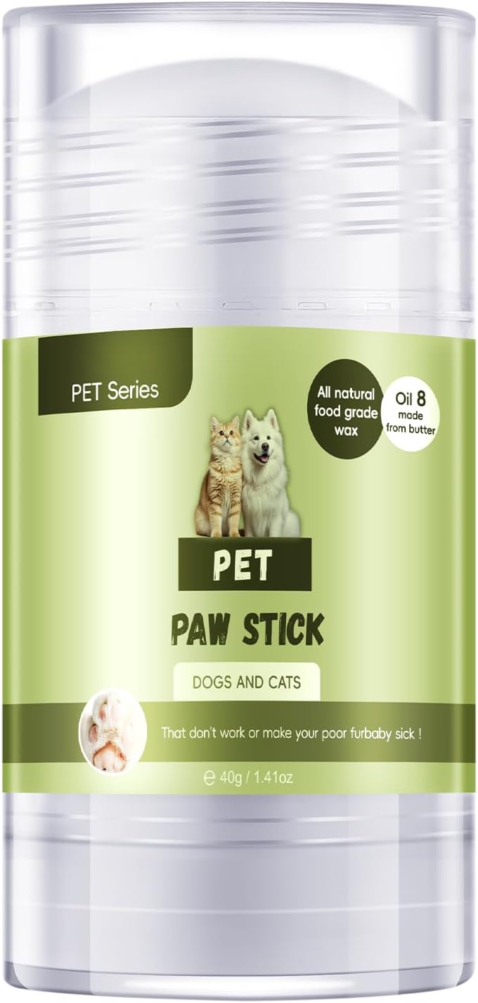 Dog Paw Balm for Cats & Puppy, Soothing Paw and Nose Balm, Cracked Paw Pad Relief, 40g / 1.41oz Dog Paw Balm for Cats & Puppy, Soothing Paw and Nose Balm, Cracked Paw Pad Relief, 40g / 1.41oz