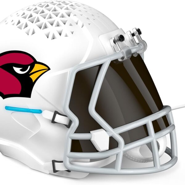 NFL Echo Dot Bundle: Includes Echo Dot | Charcoal and Limited-Edition NFL Helmet Stand | Arizona Available in All 32 NFL Team Designs. While supplies last.