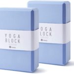 KEEP Yoga Block, High-Density EVA Foam 2 Pack Yoga Block with Non-Slip Textured Surface, Supportive, Lightweight - Ideal for Yoga