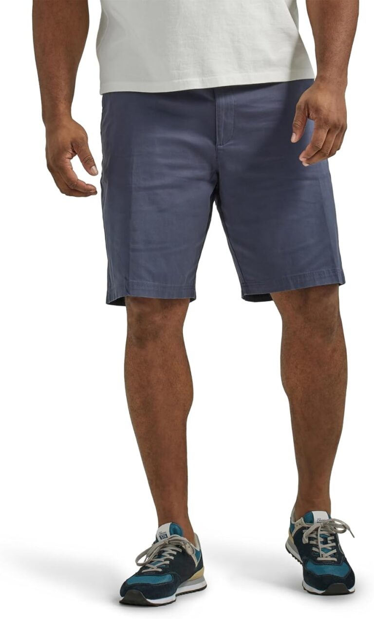 Lee Men's Big & Tall Extreme Motion Flat Front Short