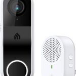Kasa Smart Video Doorbell Camera Hardwired w/Chime, 2K Resolution, Always-on Power, Night Vision, 2-Way Audio, Real-Time Notification, Cloud & SD Card Storage, Works w/Alexa & Google Home (KD110)