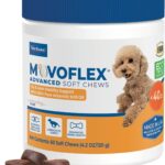MOVOFLEX Advanced Soft Chews Hip and Joint Support Supplement for Small Dogs 60 Count by Virbac