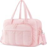 Multi-Pocket 35L Duffel Bag - Water-Resistant Gym & Travel Carry-On for Women