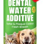 Dog Breath Freshener  Enzymatic Dog Dental Water Additive for Teeth Claning  Freshens Breath & Reduces Tartar  Easy Mouthwash Cleaner for Teeth & Gums  No Brushing Needed, Uncented, 16oz