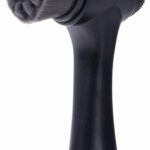 Face Brush 2 in 1, Facial Cleansing Exfoliating Scrubber Brush, Silicone Double Side Manual Face Wash Scrub Brush with Soft Bamboo Charcoal Fiber for Deep Pore Cleansing, Massaging, Skin Care