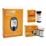 HOME Cholesterol and Glucose Self Test Kit (Device + 10 Total Cholesterol Test Strips + 50 Glucose Test Strips Included)
