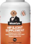Hip and Joint Supplement for Dogs, Joint Pain Relief Supplement with MSM, Glucosamine, Chondroitin, Support Mobility, Health Chews for Dog, 120 Chews