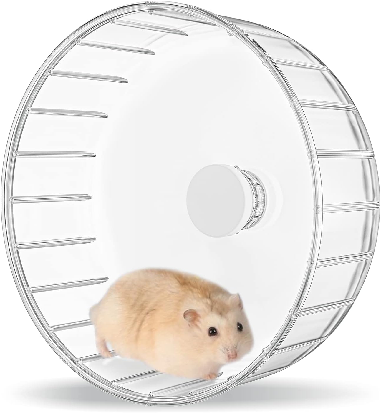 BUCATSTATE Silent Hamster Wheel, 6.7in Exercise Wheel for Gerbil, Dwarf Syrian Hamster, Rat, Mice BUCATSTATE Silent Hamster Wheel, 6.7in Exercise Wheel for Gerbil, Dwarf Syrian Hamster, Rat, Mice