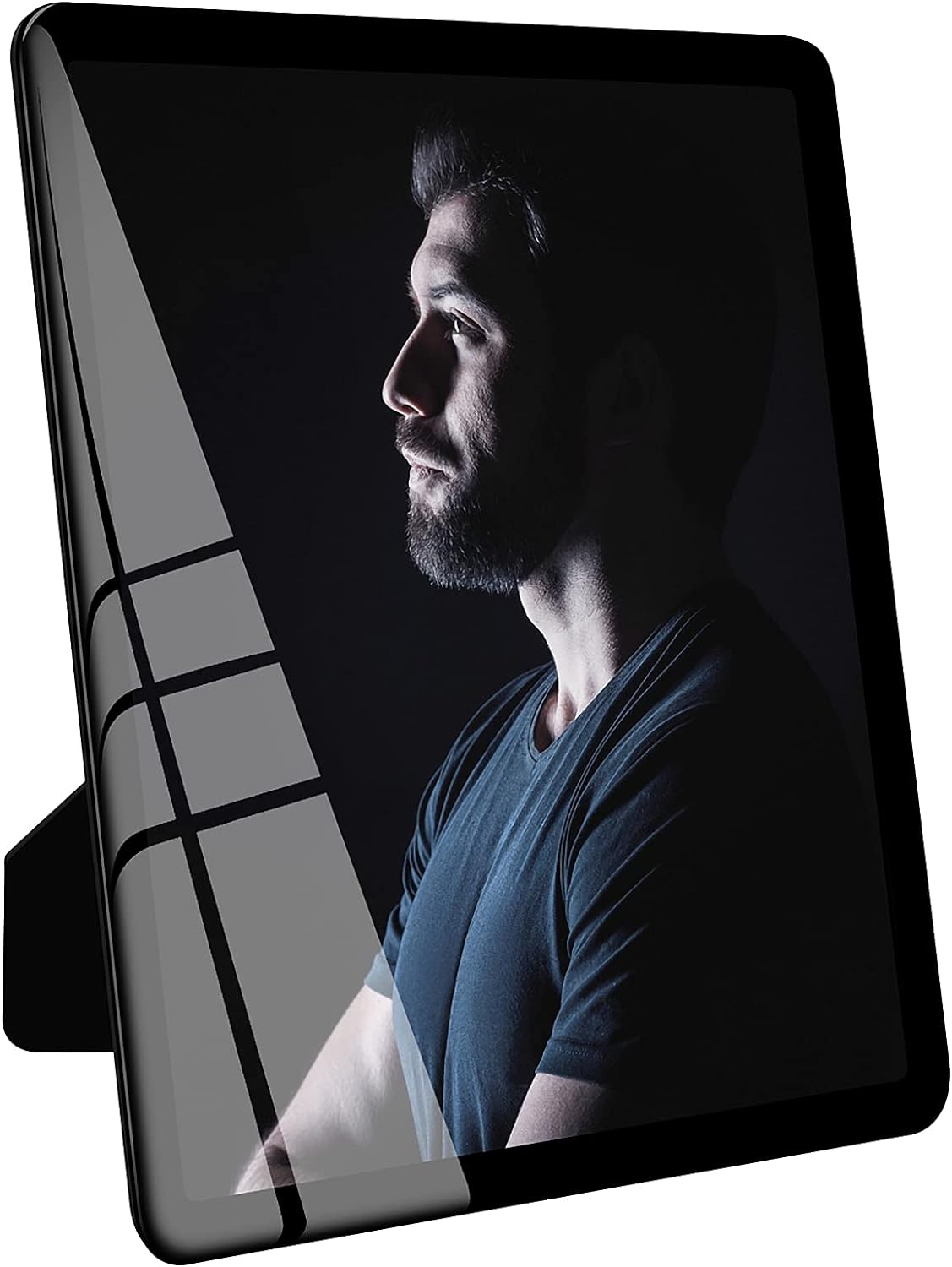 Bluesun 8x10 Picture Frame Black Standing can be Vertical and Horizontal - Real Glass Frames, Cool 810 Photo Frame, Wall Frames Gifts for Men Boyfriend Dad Boss and Loved Ones(8x10, Black) Bluesun 8x10 Picture Frame Black Standing can be Vertical and Horizontal - Real Glass Frames, Cool 810 Photo Frame, Wall Frames Gifts for Men Boyfriend Dad Boss and Loved Ones(8x10, Black)