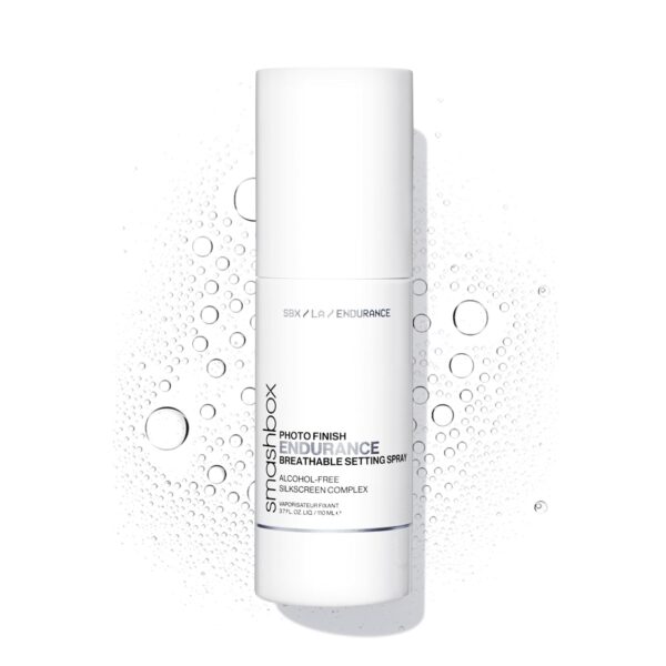 Smashbox Photo Finish Endurance Breathable Setting Spray | Lightweight, Long-Lasting, Hydrating Setting Spray | Locks in Makeup + Breathable Barrier That Strengthens Skin
