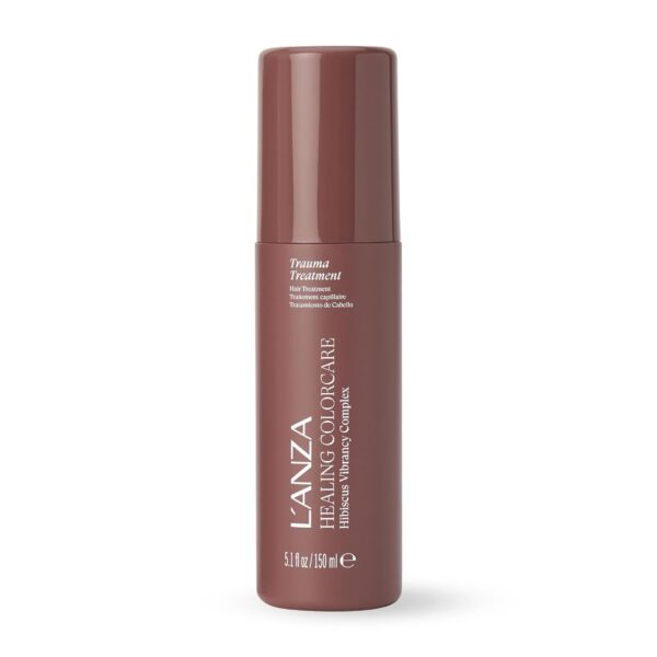 L'ANZA Healing Colorcare Trauma Treatment Color Repair Leave-In, Anti-Fade, UV & Heat Protection, Strengthens Damaged Hair, Moisturizing, Adds Vibrance, Anti-Frizz, Smooths, Sulfate Free