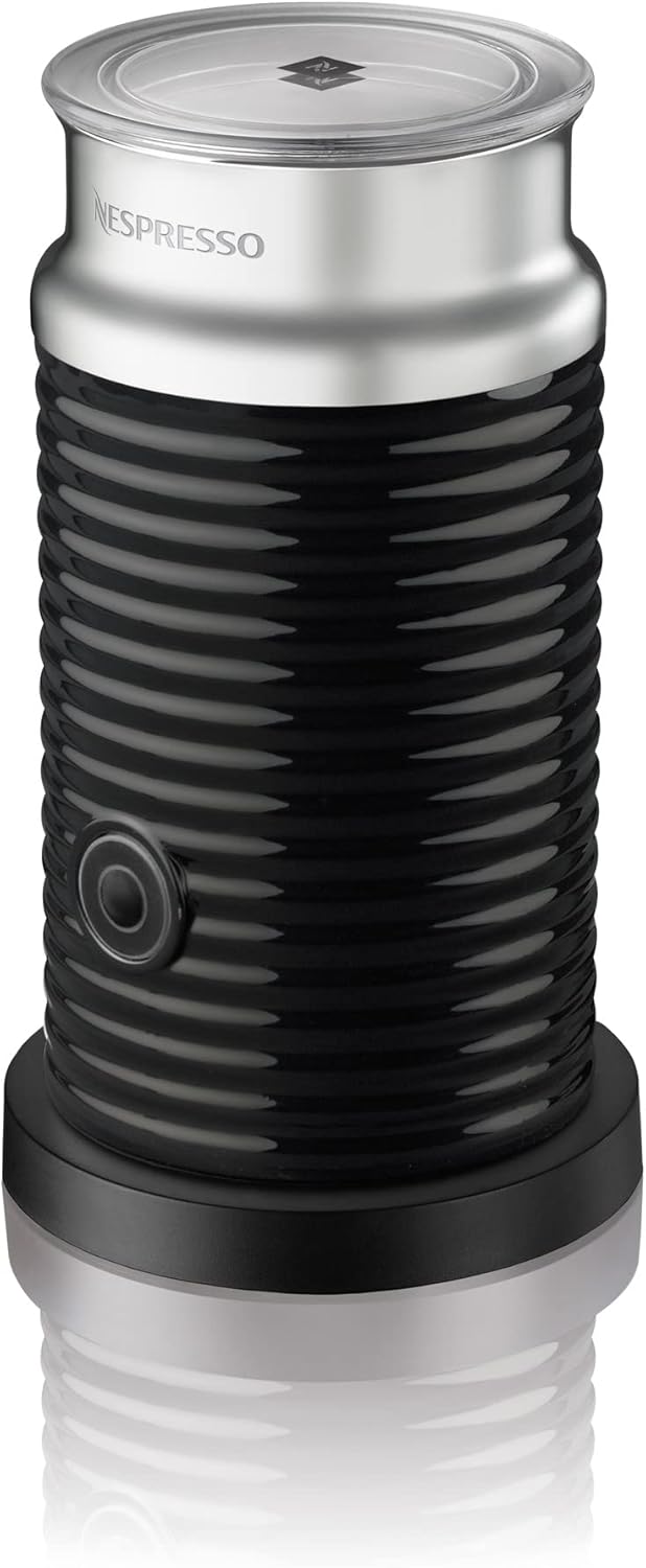 Nespresso Aeroccino 3 Milk Frother, Black, Steel Nespresso Aeroccino 3 Milk Frother, Black, Steel