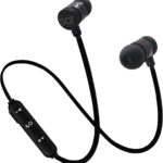 iJoy Bluetooth Wireless Sport Earbuds IPX4 Sweatproof Sport Headphones with Microphone, Noise Cancelling Earphones, Noise Cancelling Headset for Workout, Running, Gym