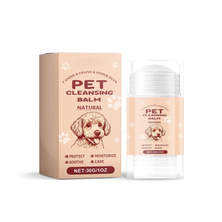 Tear Stain Balm for Dogs & Cats - Gentle & Natural Eye Cleaner Stick - Remove Tear Stains, Discharge & Debris, Pet Eye Balm Cleaner - Safe for Face, 1 oz