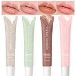 4 PCS Lip Glossy Butter Nourishing Balm,Lightweight,Non-Sticky,Long-lasting Lip Care Set