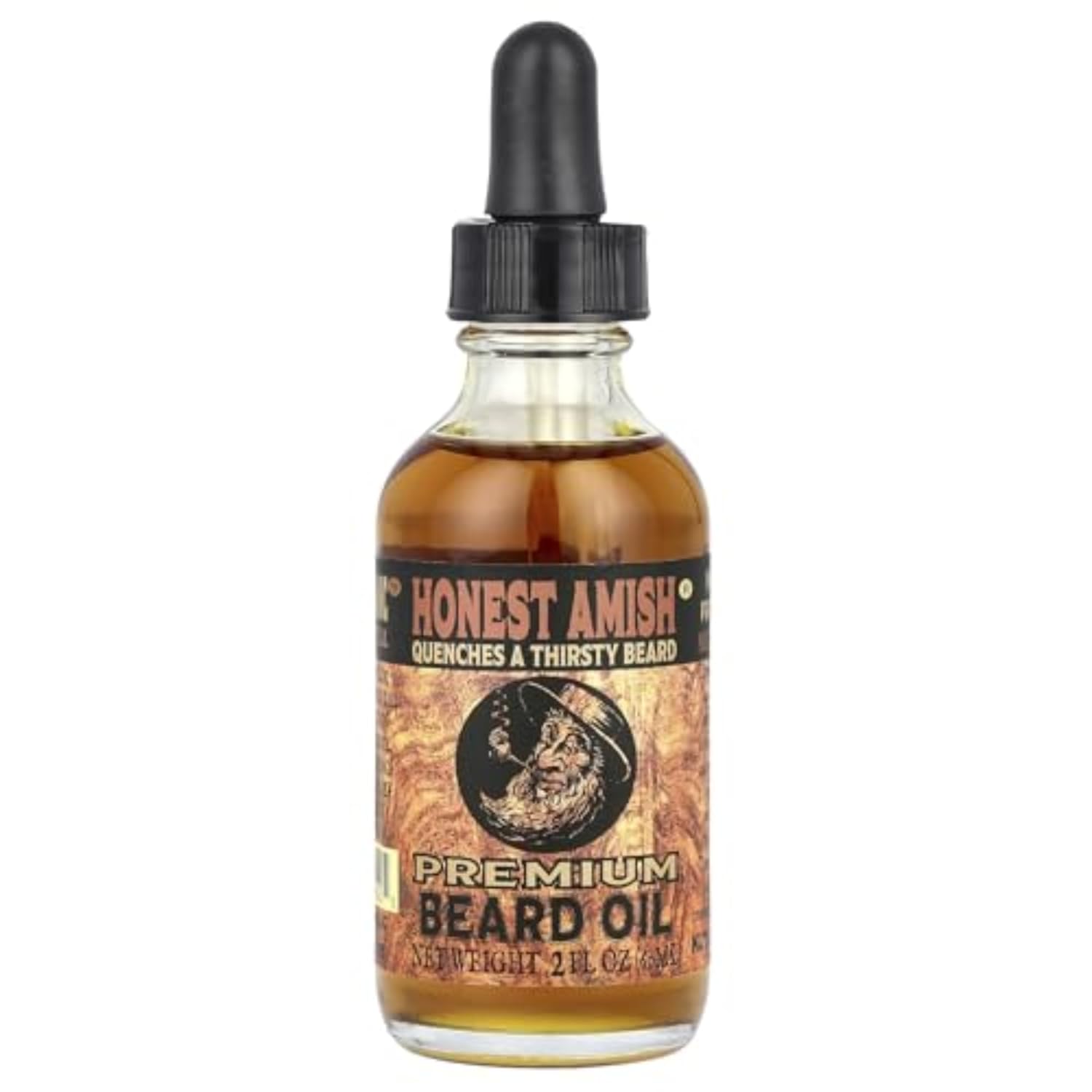 Honest Amish - Premium Beard Oil - 2 Ounce Honest Amish - Premium Beard Oil - 2 Ounce