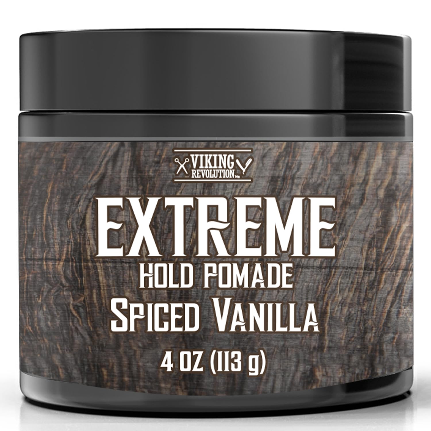 Viking Revolution Spiced Vanilla Hair Pomade for Men - Extreme Hold Hair Gel for Men - Water Based - Extra Firm Mens Hair Pomade - High Shine Mens Hair Cream (4oz) Viking Revolution Spiced Vanilla Hair Pomade for Men - Extreme Hold Hair Gel for Men - Water Based - Extra Firm Mens Hair Pomade - High Shine Mens Hair Cream (4oz)