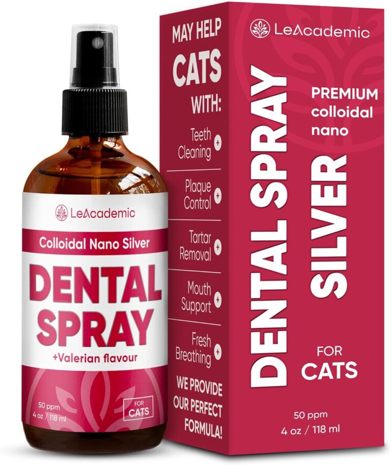 Cat Dental Care | Cat Breath Freshener | Dental Spray | All Breeds Mouth Cleaner | Spray for Bad Breath | Teeth & Mouth Cleaner | 4 oz