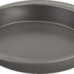 GoodCook Everyday Nonstick Steel Round Cake Pan, 9 Inch, Gray