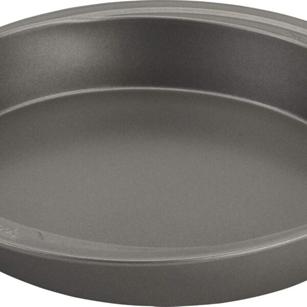GoodCook Everyday Nonstick Steel Round Cake Pan, 9 Inch, Gray